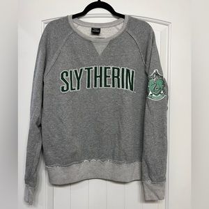 Harry Potter Grey Slytherin Sweatshirt Crewneck